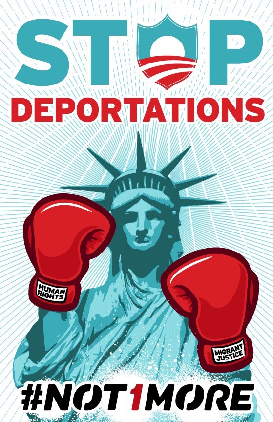 Cesar Maxit - Lady Liberty Stop Deportations